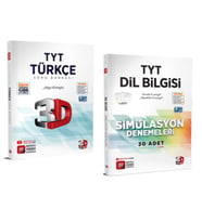 3D YAYINLARI TYT 3D Türkçe Soru Bankası + Simülasyon Dilbilgisi Denemeleri
