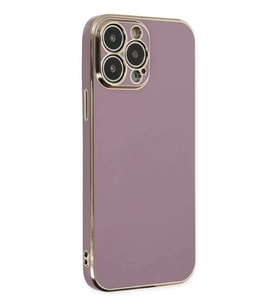 iPhone 14 Pro Max Kılıf Volet Silikon - Mor