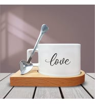 Love Temalı Kahve Fincanı-002