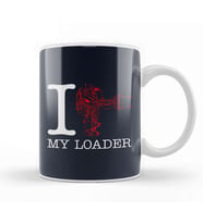 Alien I Heart My Loader Kupa Bardak Porselen