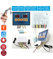 Yate10 WT-03 Dual Smart 12/24/220v Akıllı WİFİ Termostat/Timer