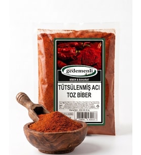 Tütsülenmiş Acı Toz Biber (Hot Paprika) 250 Gr