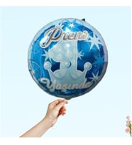 Prens 1 Yaşında Folyo Balon - 45cm (STD)