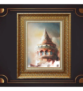 ÖZEL SERİ PASPARTULU TABLO A258