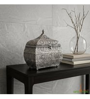 PANALI PNL-MG127 L BLACK METAL DEKORATİF KUTU