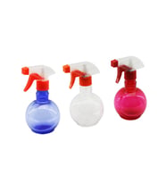 350ML RENKLİ ŞEFFAF TOMBUL - PLASTİK BOŞ SPREY PÜSKÜRTÜCÜ ŞİŞE (5343)