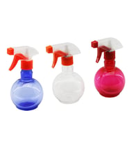 350ML RENKLİ ŞEFFAF TOMBUL - PLASTİK BOŞ SPREY PÜSKÜRTÜCÜ ŞİŞE (5343)
