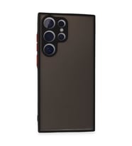 Samsung Galaxy S24 Ultra Kılıf Montreal Silikon Kapak - Siyah