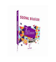 Karekök Yayınları Karekök Yayınları 7. Sımıf Sosyal Bilgiler Soru Bankası (Çok Renkli)