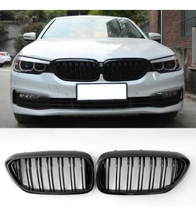 Bmw 5 Uyumlu Serisi G30 Piano Black Ön Panjur Izgara Böbrek
