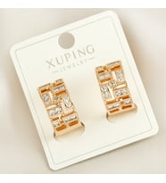 Xuping Zirkon Taşlı Lüks Küpe