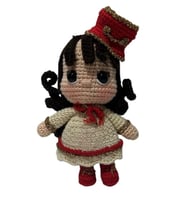 Şapkalı Maskot Piti Bebek Amigurumi Organik Oyuncak