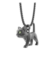 Metalmorphose Black Cat Kolye