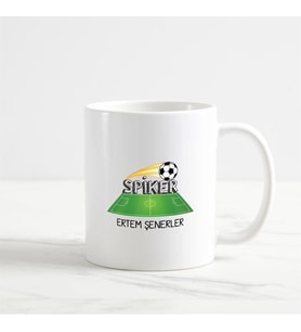 Spiker Kupa Bardak (1. Tasarım) (Beyaz)