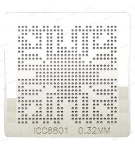 TCC8801 0.32MM BGA STENCİL KALIP
