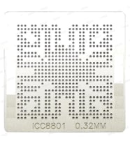TCC8801 0.32MM BGA STENCİL KALIP