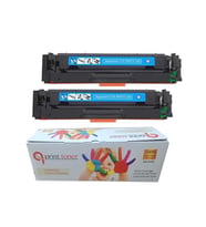 HP Çipli 415A Mavi 2'li Ekonomik Paket Garantili Uyumlu Toner MFP M479fdw M454dw Muadil Toner (Siyah)