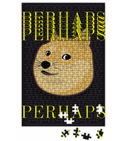 Perhaps Doge Puzzle 240 Parça Yapboz