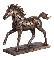 VERONESE BİBLOLAR-Wise Atlar-WISE AT BİBLO IŞIKLI-30,5x9,5x22*5 CM-JWU78112A1