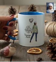 Kişiye Özel Karikatürlü Cute But Capricorn Oğlak Burcu Kupa Bardak Doğum Günü Hediyesi