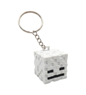 3D Baskı Minecraft İskelet Figürlü Anahtarlık - Oyuncu (Gamer) Çanta ve Anahtar Aksesuarı