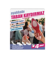 Ayakkabı Kaydırmaz Bant Kaymayı Önler Suya Dayanıklıdır Şeffaf 4 Ad