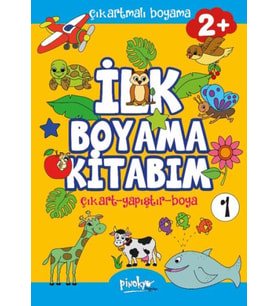 Çıkartmalı İlk Boyama Kitabım 2+ Yaş-1