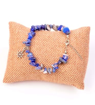 Lapis Lazuli Taşı Şekilsiz Bileklik