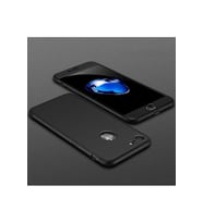 Apple iPhone 6 Plus Uyumlu Kılıf Zore Ays Kapak (Siyah)