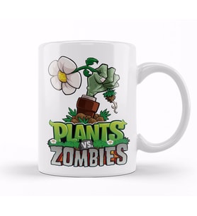 Plantas vs Zombies Kupa Bardak Porselen