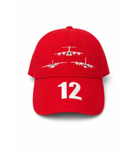 Şapka Kırmızı "12.ÜS A400M"