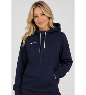 Nike Full-Zip Long-Sleeve Top Sweatshirt Navy Kadın Fermuarlı Sweatshirt Lacivert