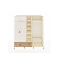 Kronos Dolap 12 Raflı 2 Çekmeceli 2 Askılı 220x59x243 Aytaşı-Aytaşı/Çam