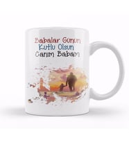 Babalar Günü Babaya Hediye 011 Kupa Bardak Porselen