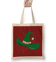 Christmas Witch Santa Witch Bez Çanta Uzun Saplı