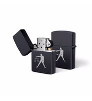 Terazi Burcu Tasarımlı  Benzinli Metal Çakmak Lazer Baskı
