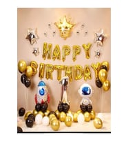 Folyo Balon Mutlu Doğum Günü 1 Yaş