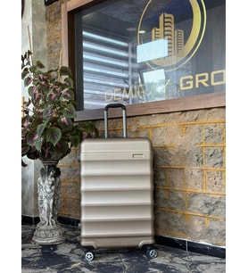 DMRY Ultra Dayanıklı ABS Açık Kahve Büyük Boy