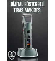 Mey İthalat® Tıraş Makinesi Uzun Pil Ömrü Şarjlı Günlük Tıraş Makinesi