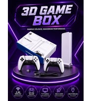 20.000 Yüklü Oyunlu Kablosuz Retro Oyun Konsolu 4k Destekli