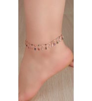GÜMÜŞ ROSE RENK RENKLİ ZİRKON TAŞLI HALHAL