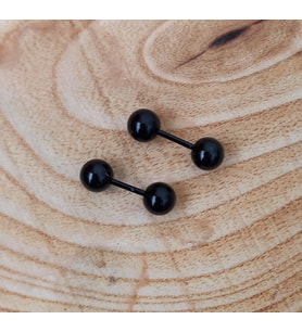 Piercing Küpe Renkli Unisex Metal Küpe PYTK0KP121