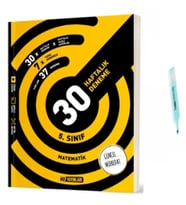 5.Sınıf Matematik 30 Haftalık Deneme (Yeni Müfredat)
