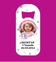 Kişiye Özel Resimli İsimli Pony Yıldızlar Magnet Açacak