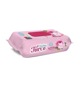 Baby Turco Islak Mendil 90 Adet Rose