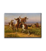 Savaşçı Kızılderili  Canvas Tablo ETY102