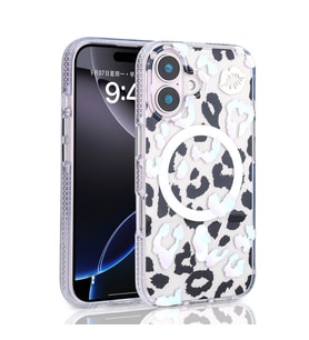Apple iPhone 16 Uyumlu Kılıf M-safe Şarj Özellikli Zore Jago Kapak (Beyaz)