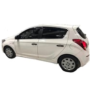 Hyundai i20 2009-2013 Yan Marşpiyel 🚘  Dayanıklı Plastik, Sportif Tasarım, Kolay Montaj (Standart)