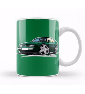 Vw Corrado Green Kupa Bardak Porselen