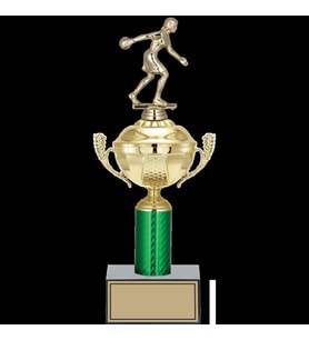 ODAK KUPA - Figürlü Kupalar - Bowling Kadın Figürlü Kupalar FG-050 C - 36 cm